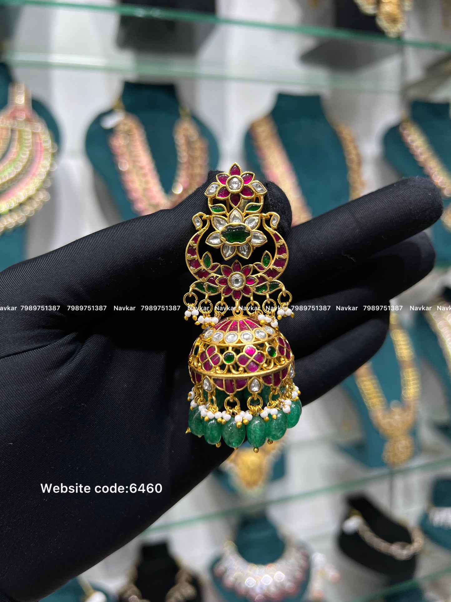 Kundan earring