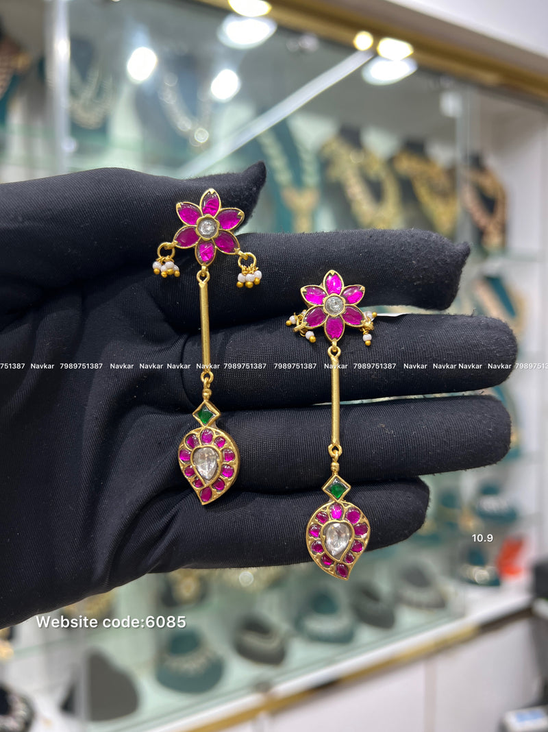 Kundan earring