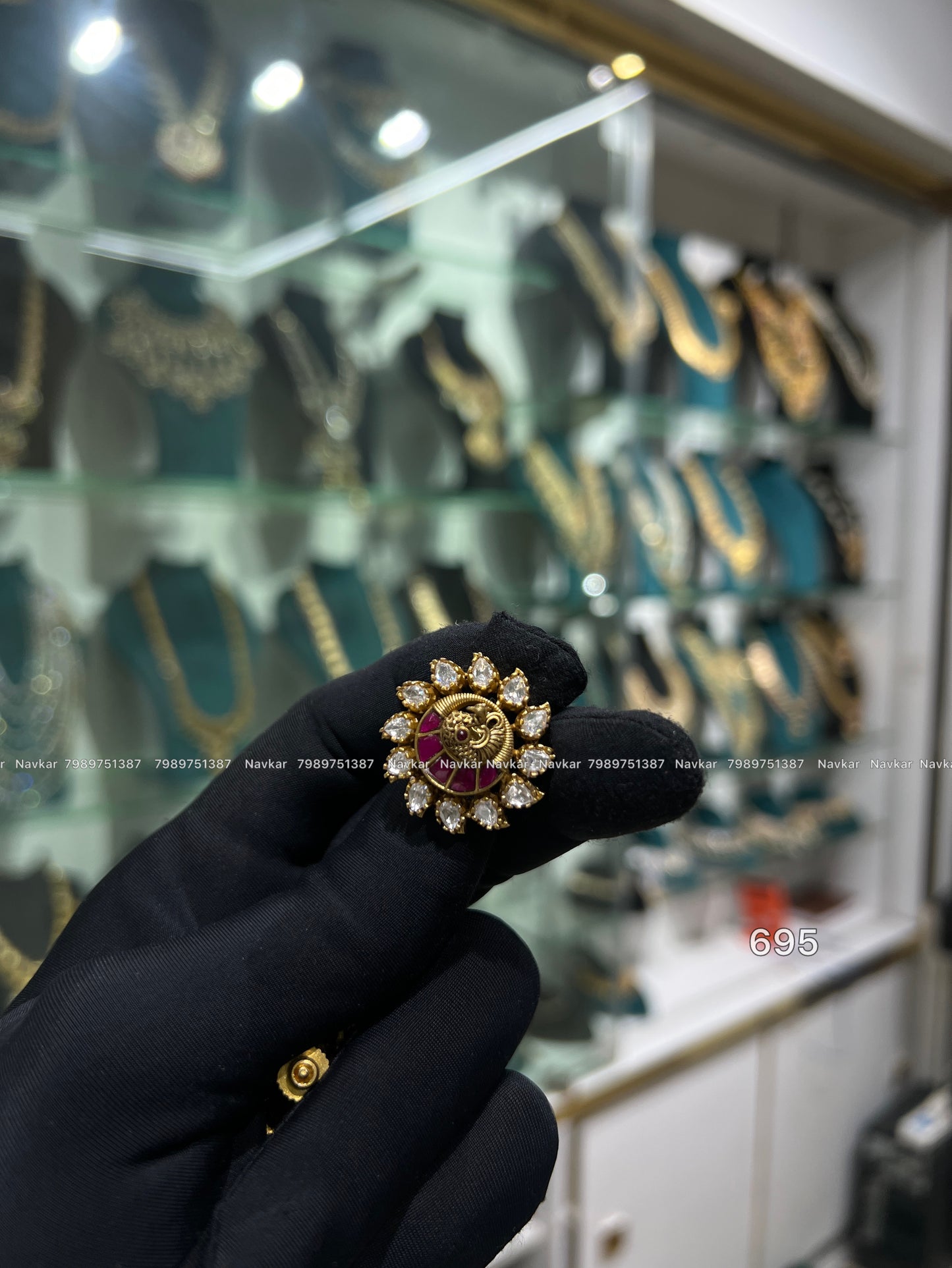 Kundan earring