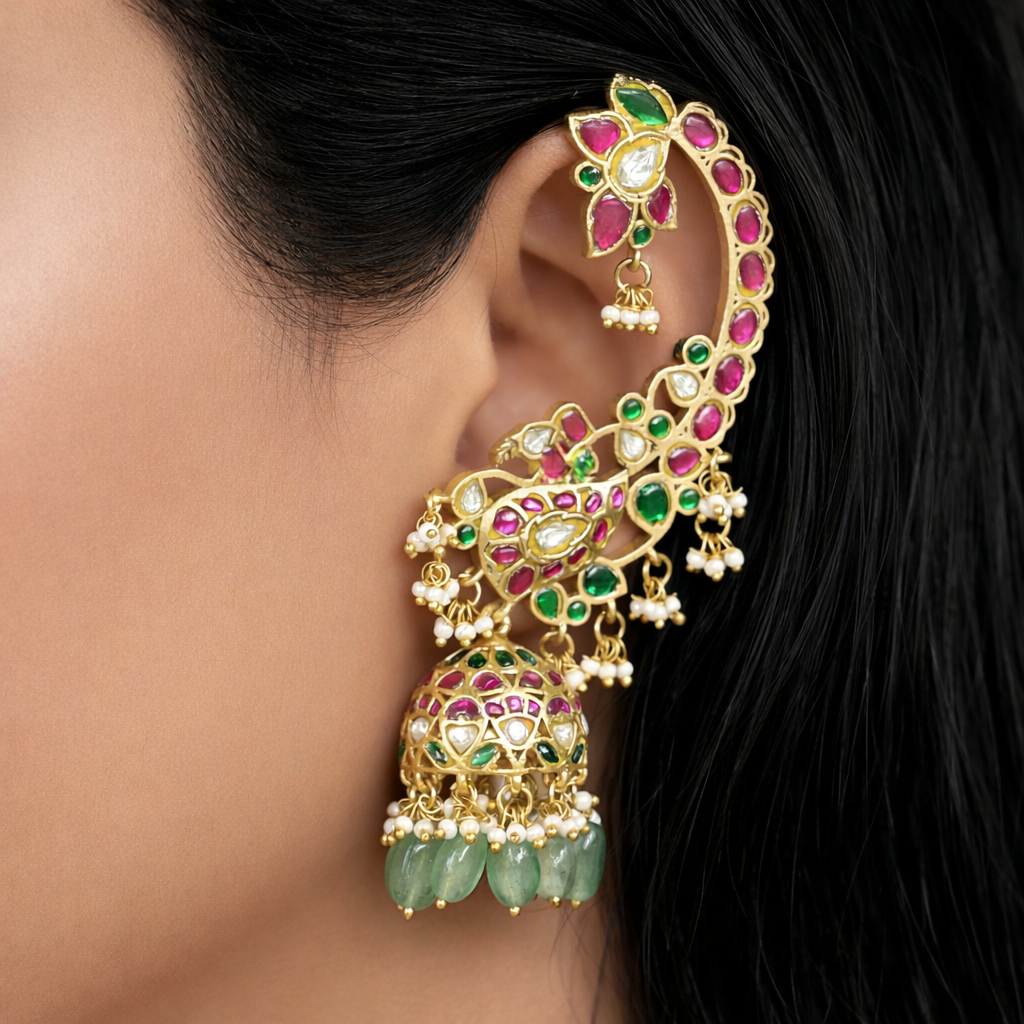 Kundan earrings