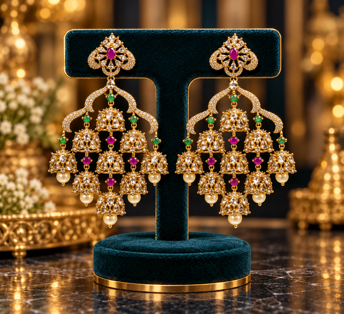 Matte Big earring ￼