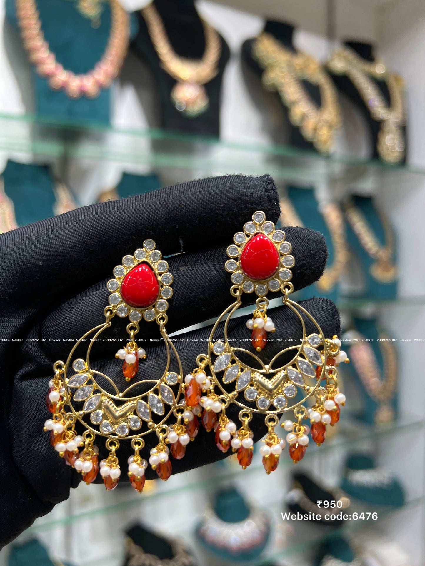 Mossonite earring