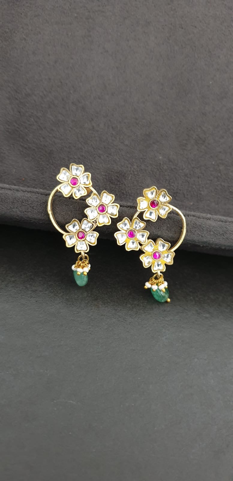 Kundan earrings