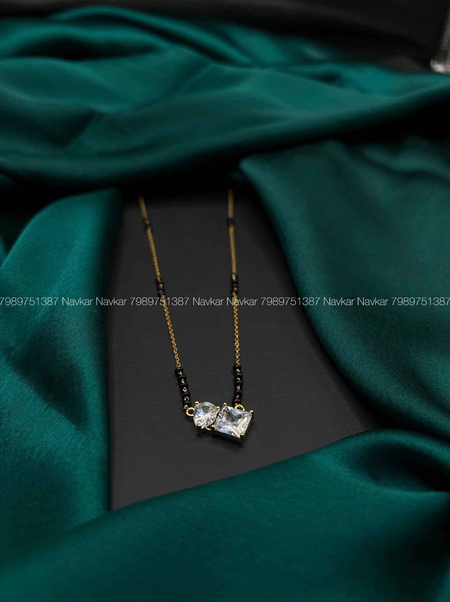 Black beads