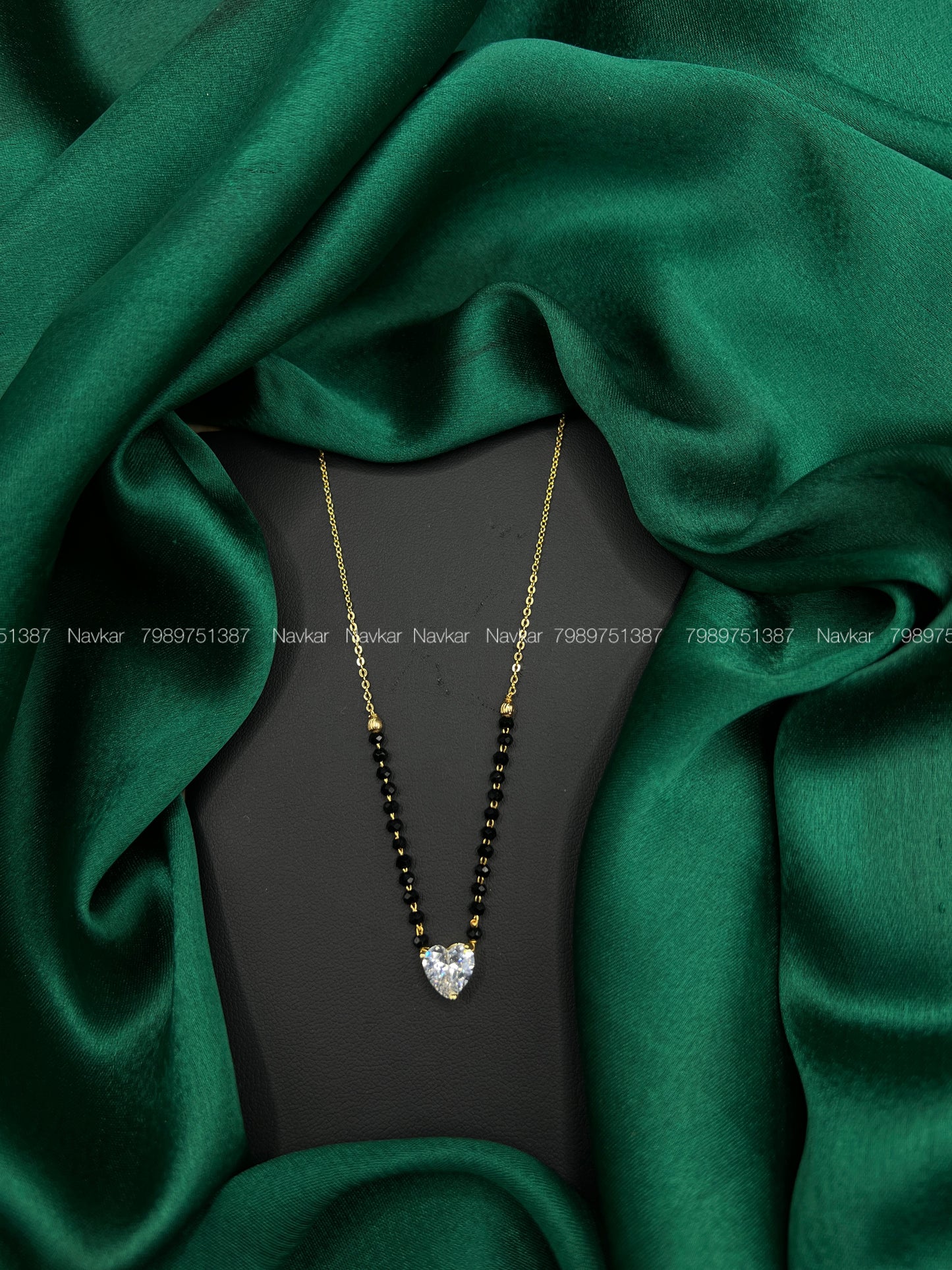 Black beads