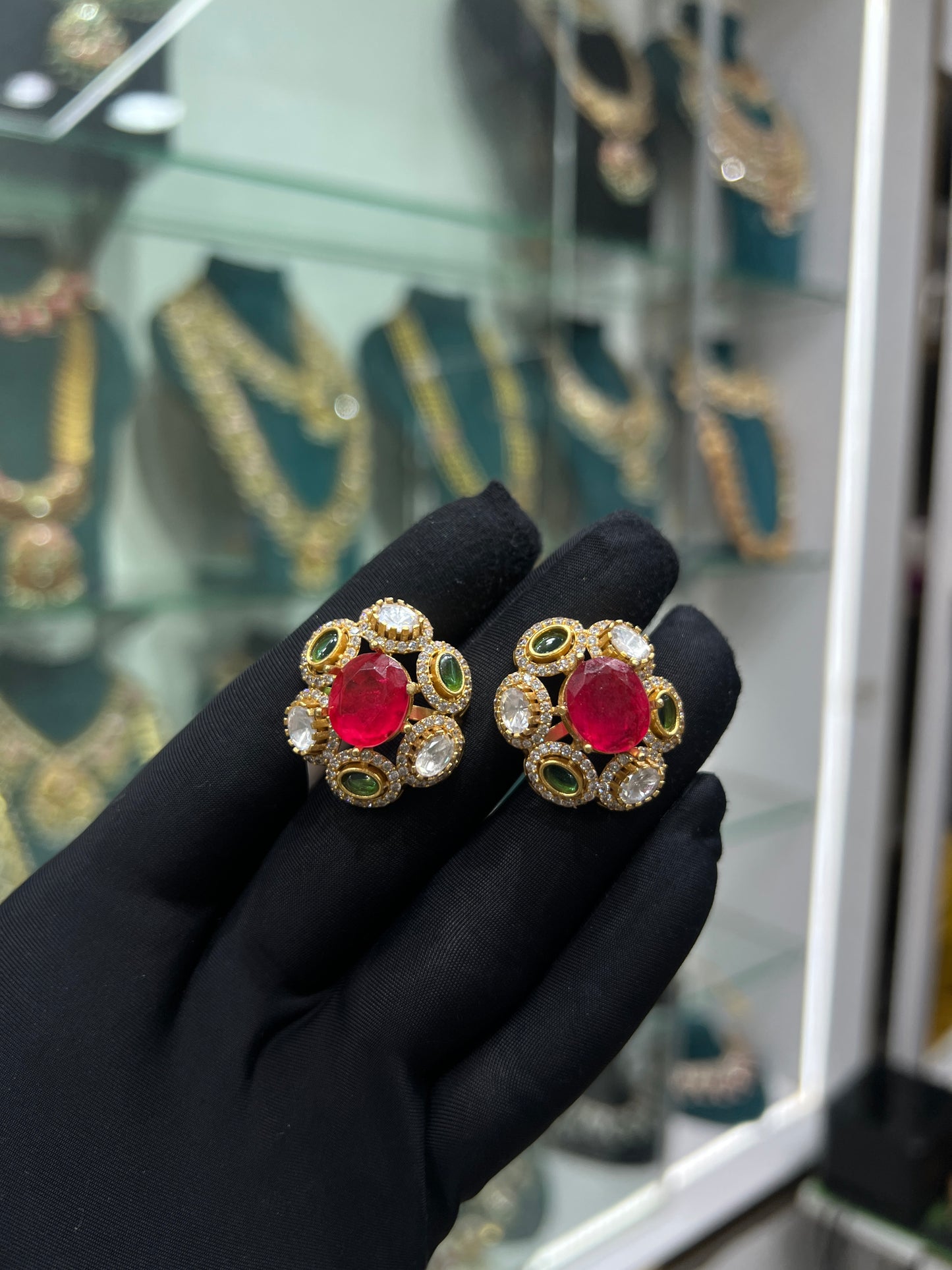 Polki earring