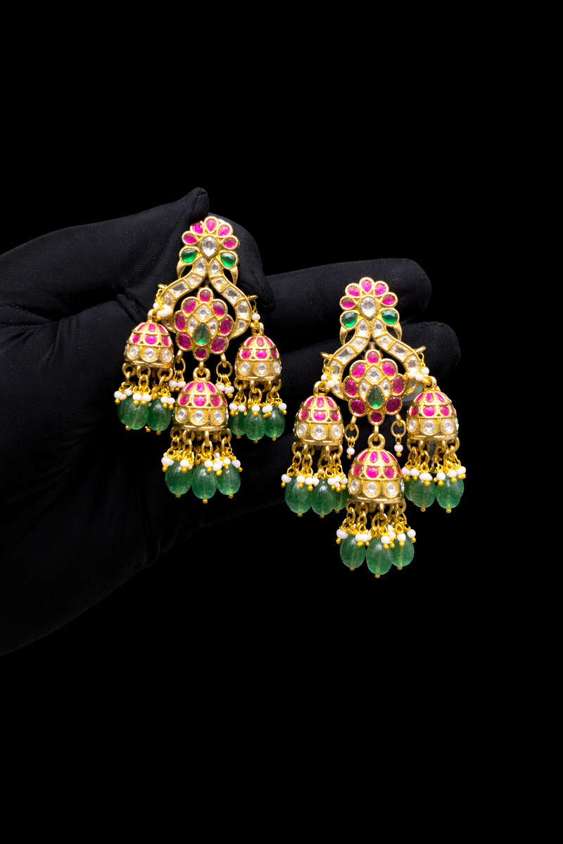 Kundan earrings