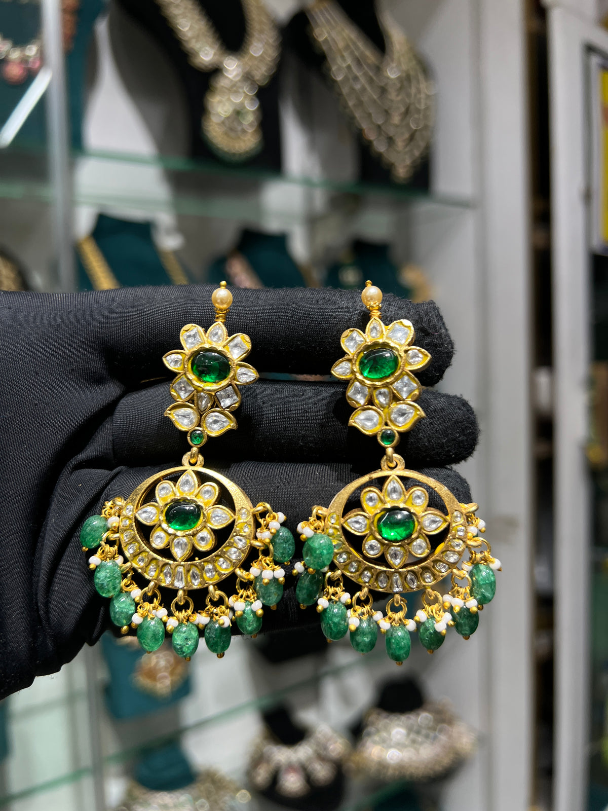 Kundan earring