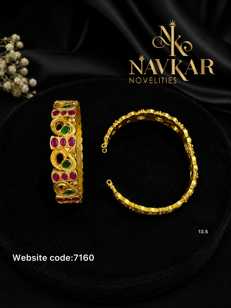 Kundan bangle