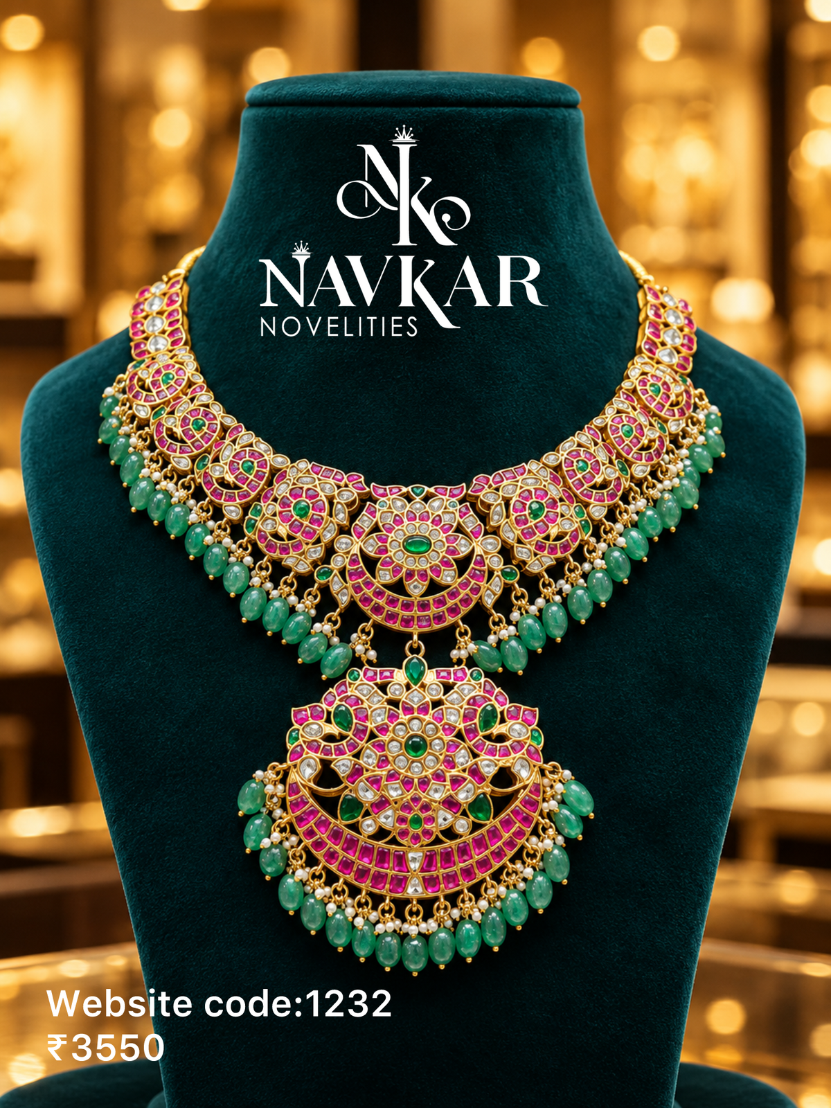Kundan necklace