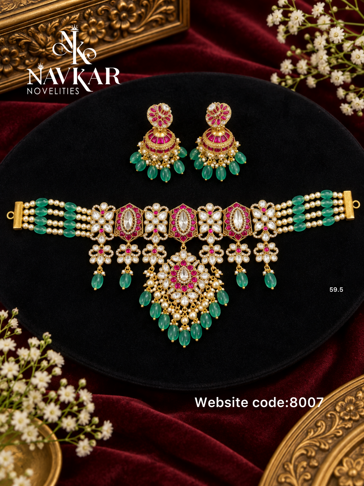 Kundan choker