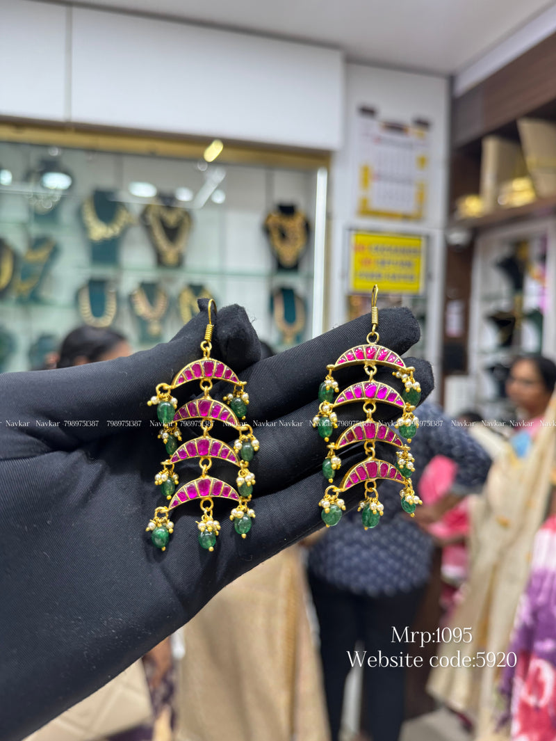 Kundan earring