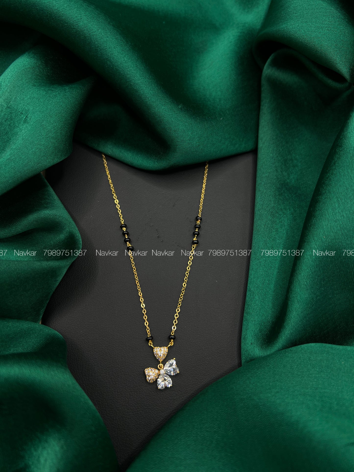 Black beads
