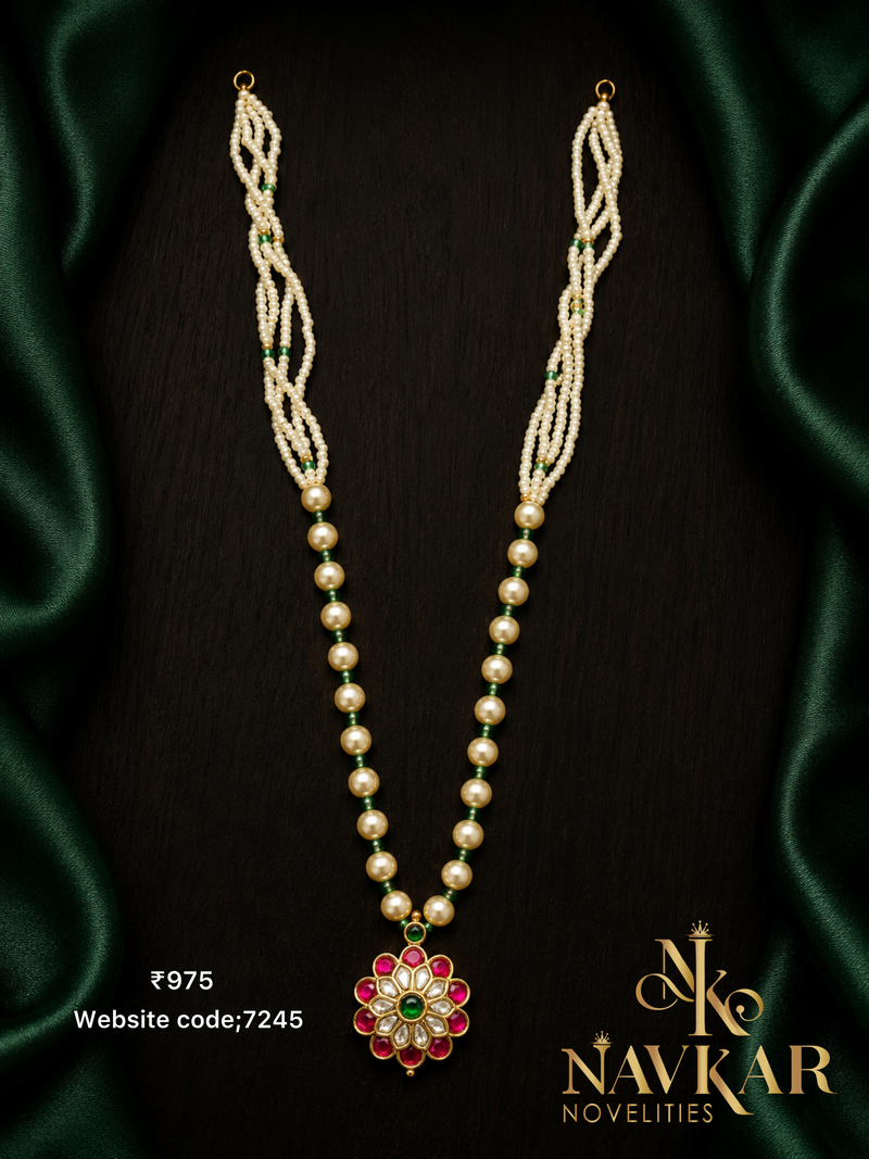 Kundan 2 in 1 necklace