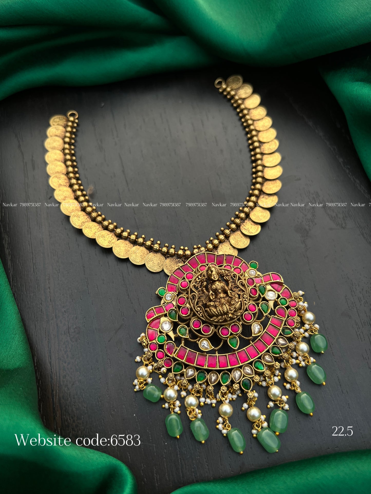 Kundan Kasulu necklace