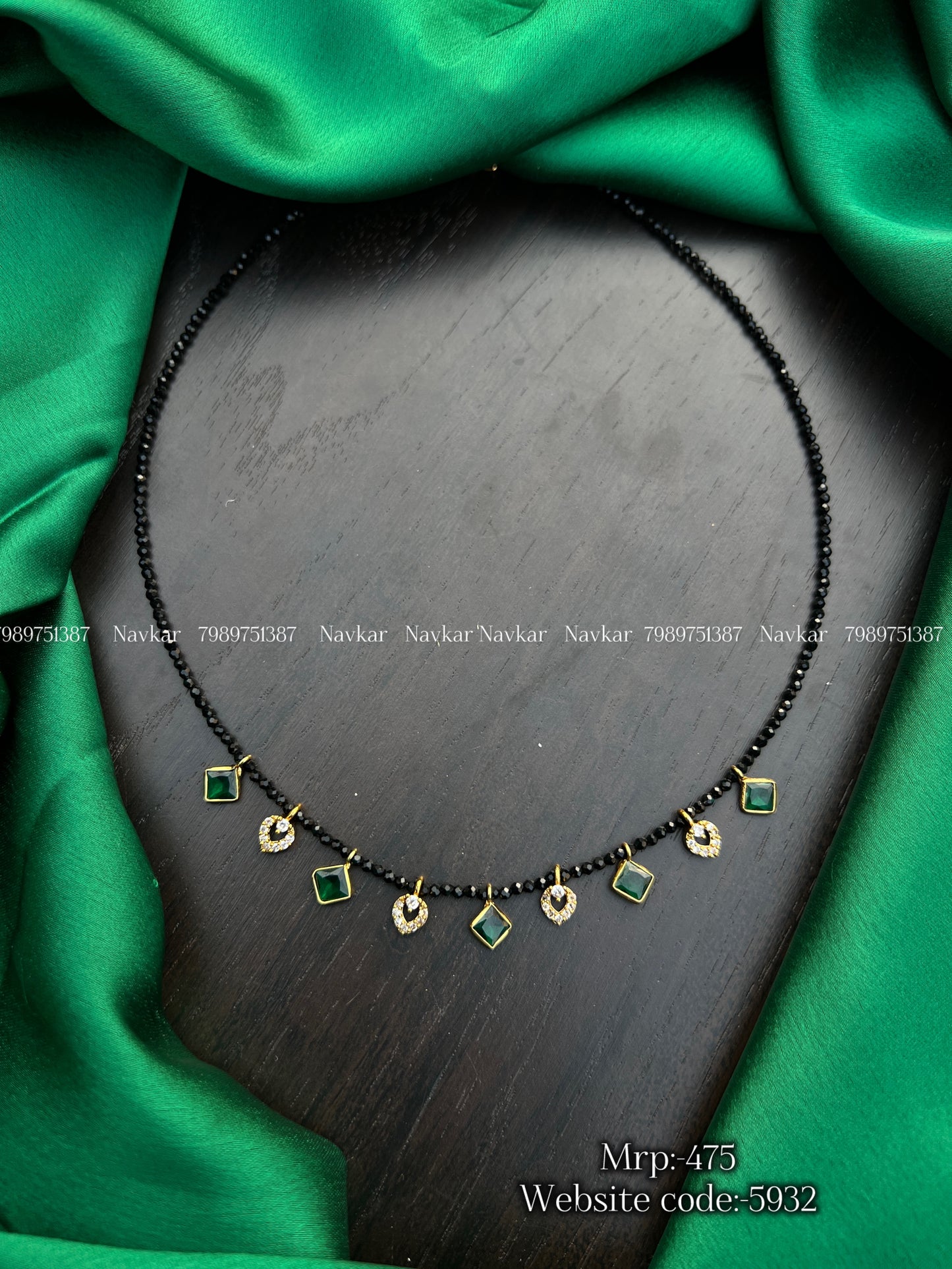 Black bead