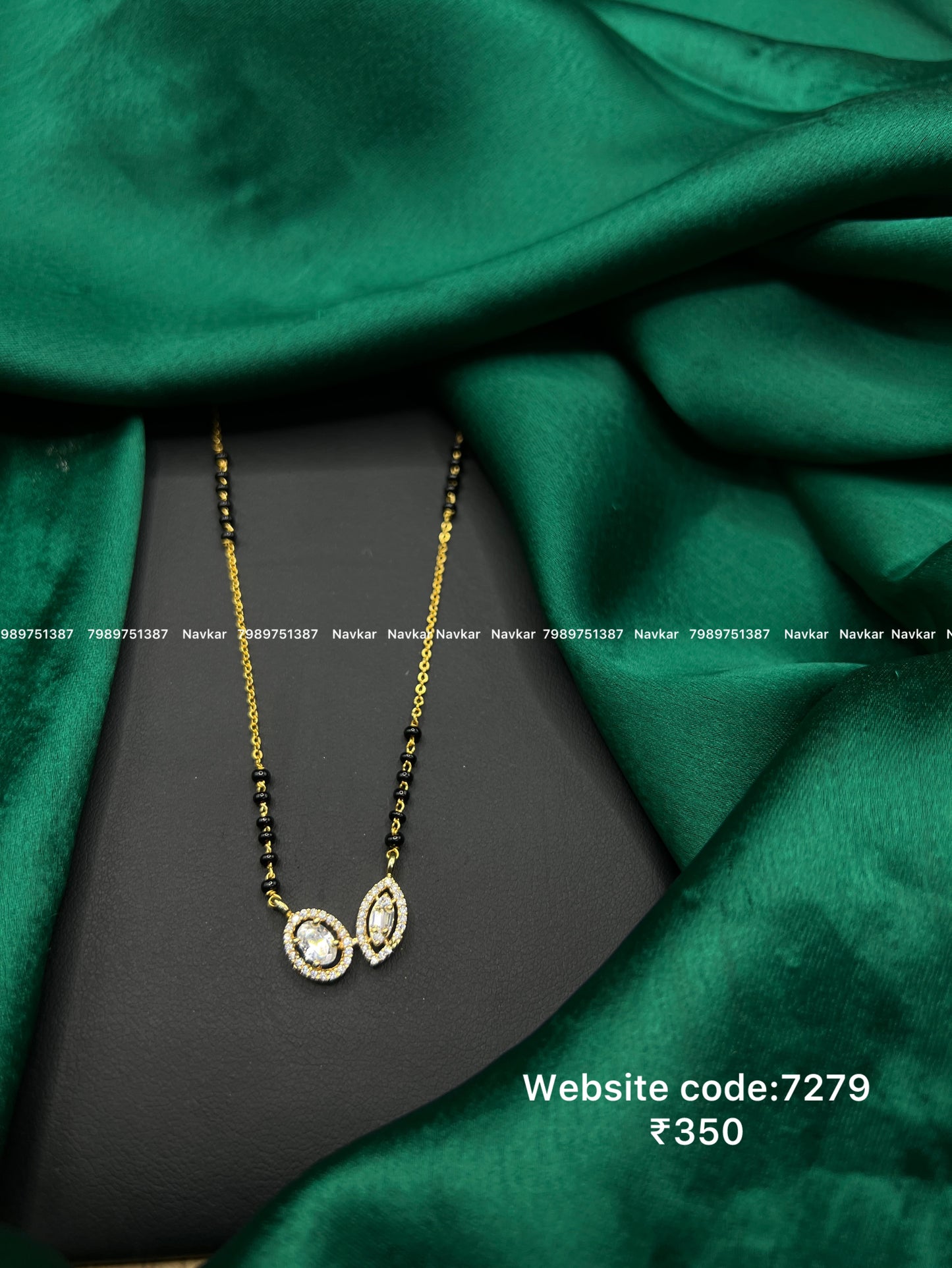 Black beads