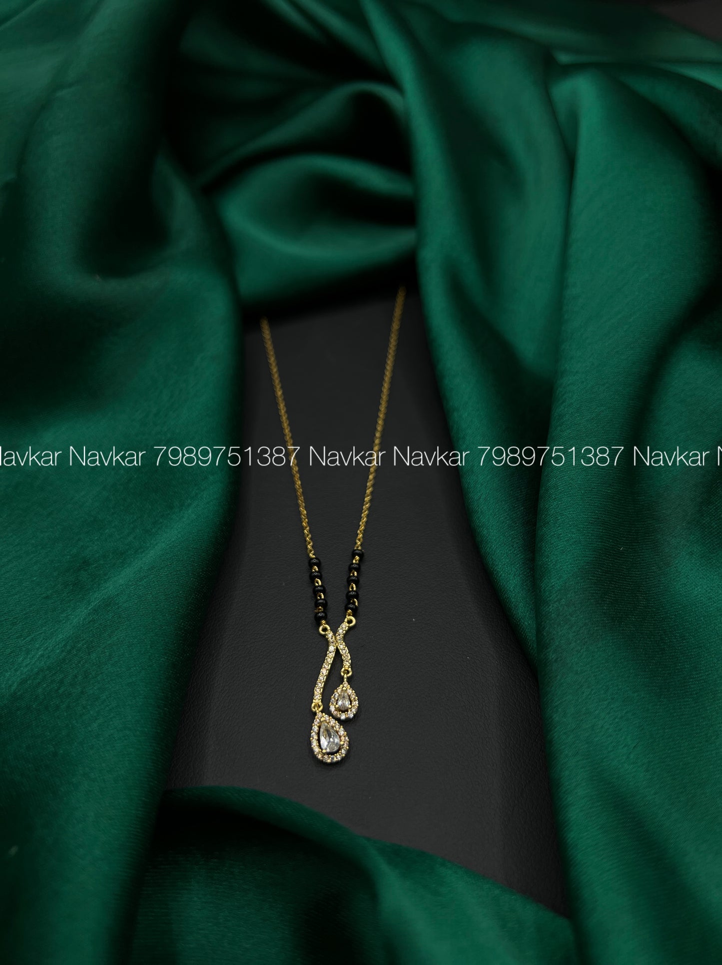 Black beads