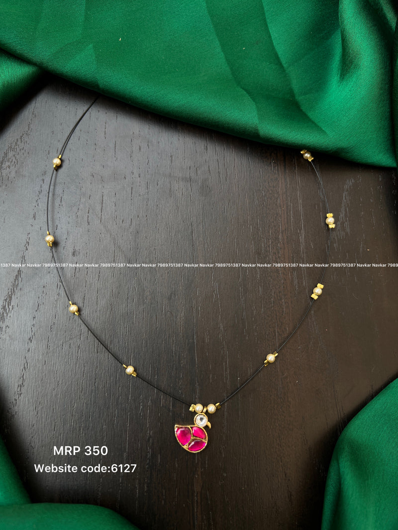 Black beads