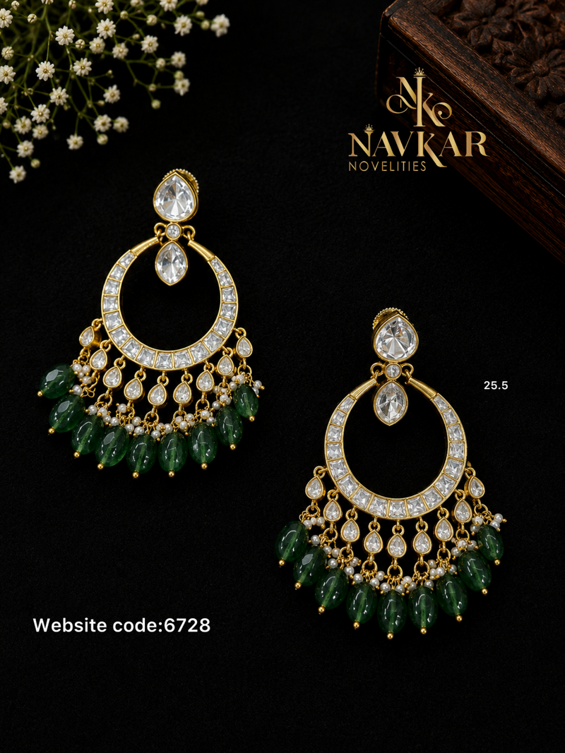 30% Silver  earring