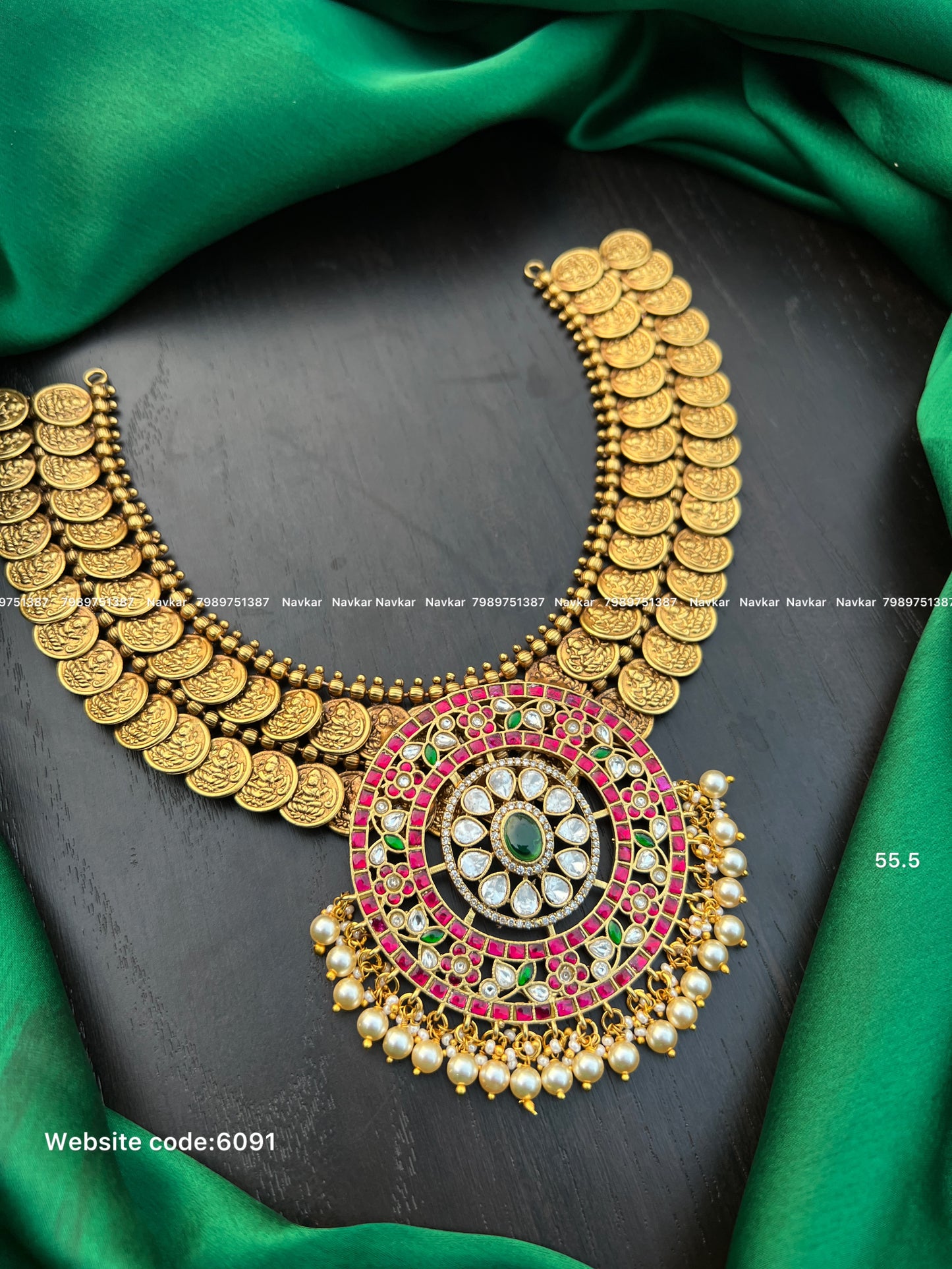Kundan Kasulu necklace