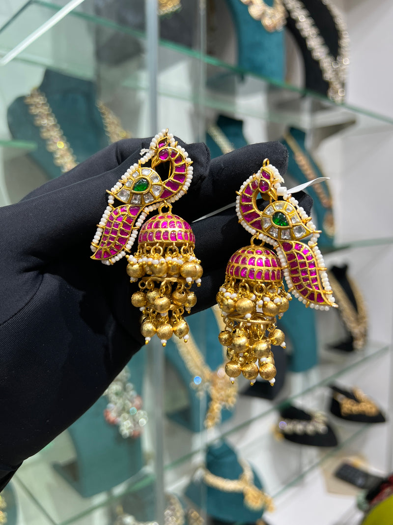 Kundan earrings