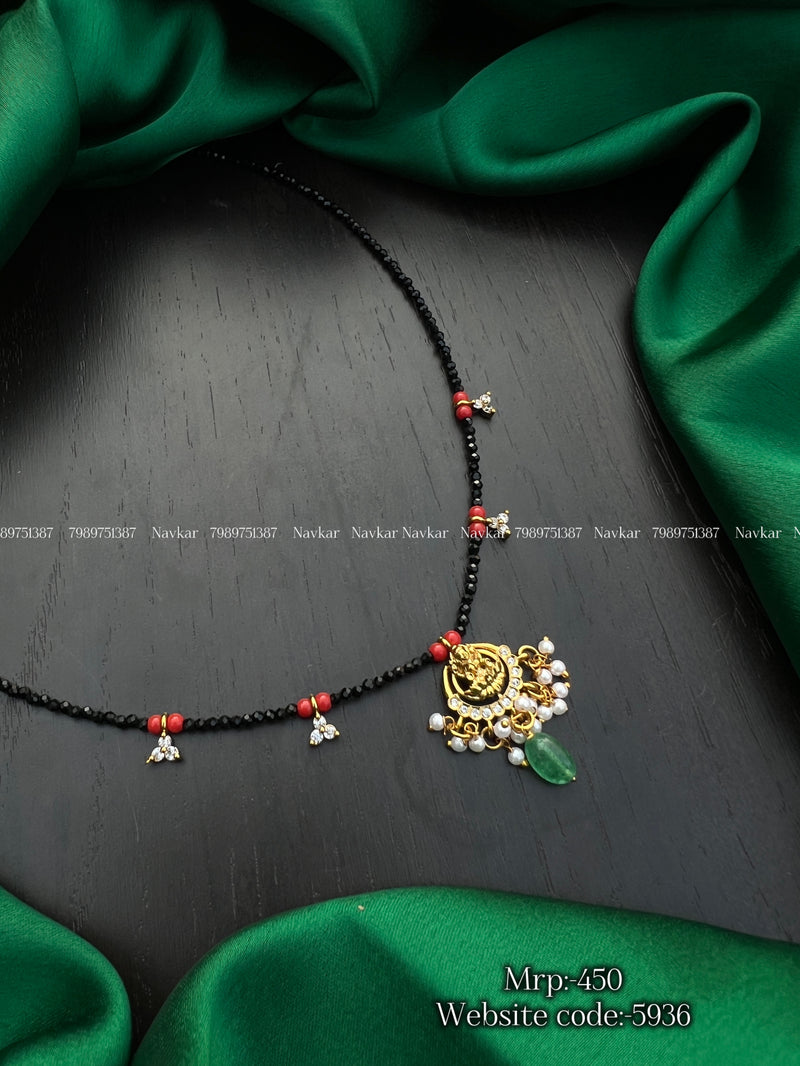 Black bead