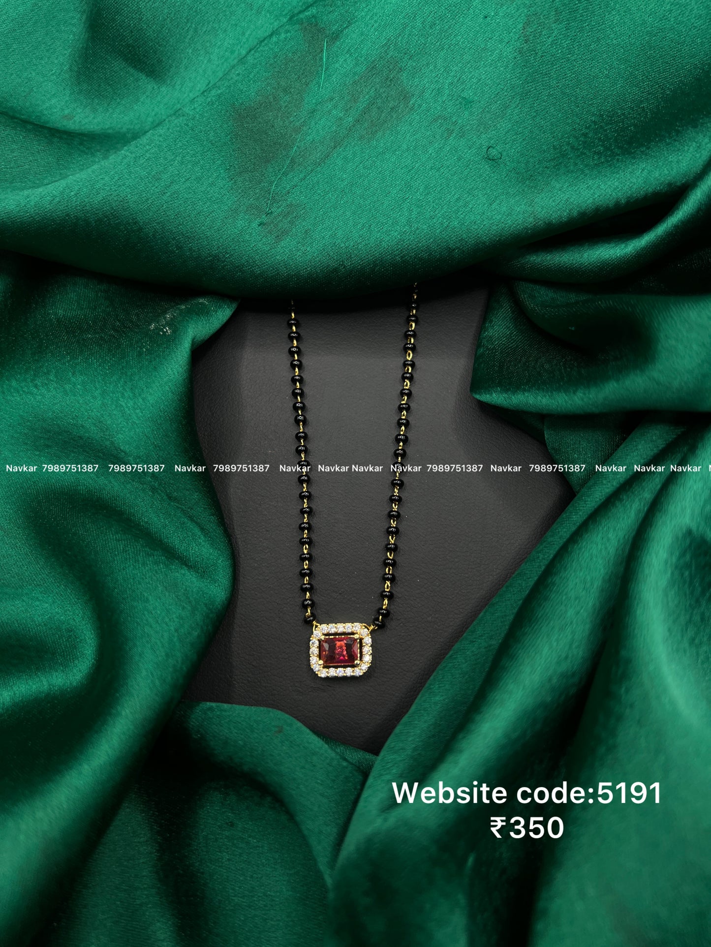 Black beads