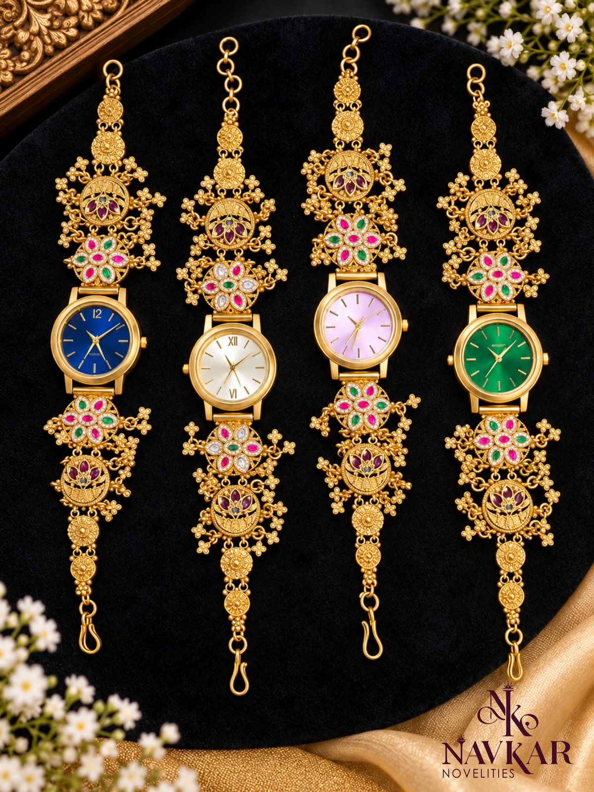 Kundan Nagshi Watches