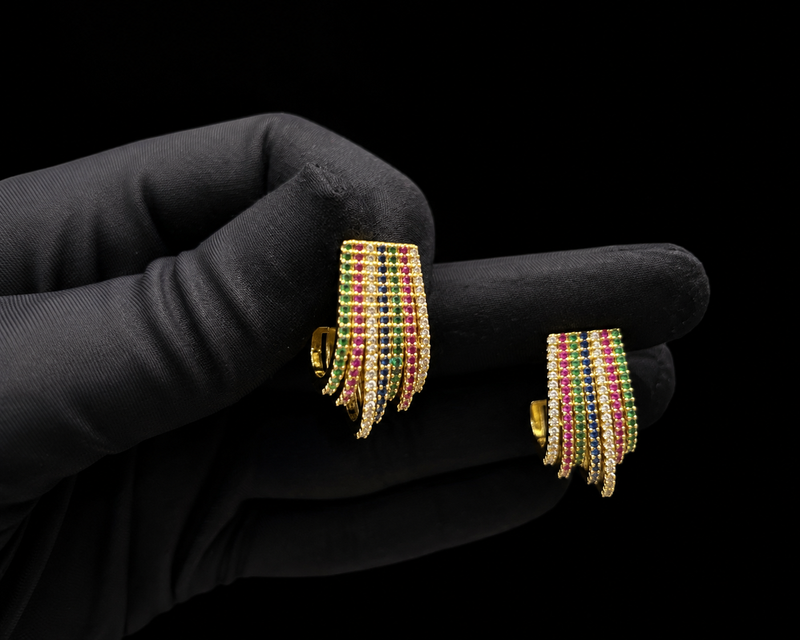 Polki earring