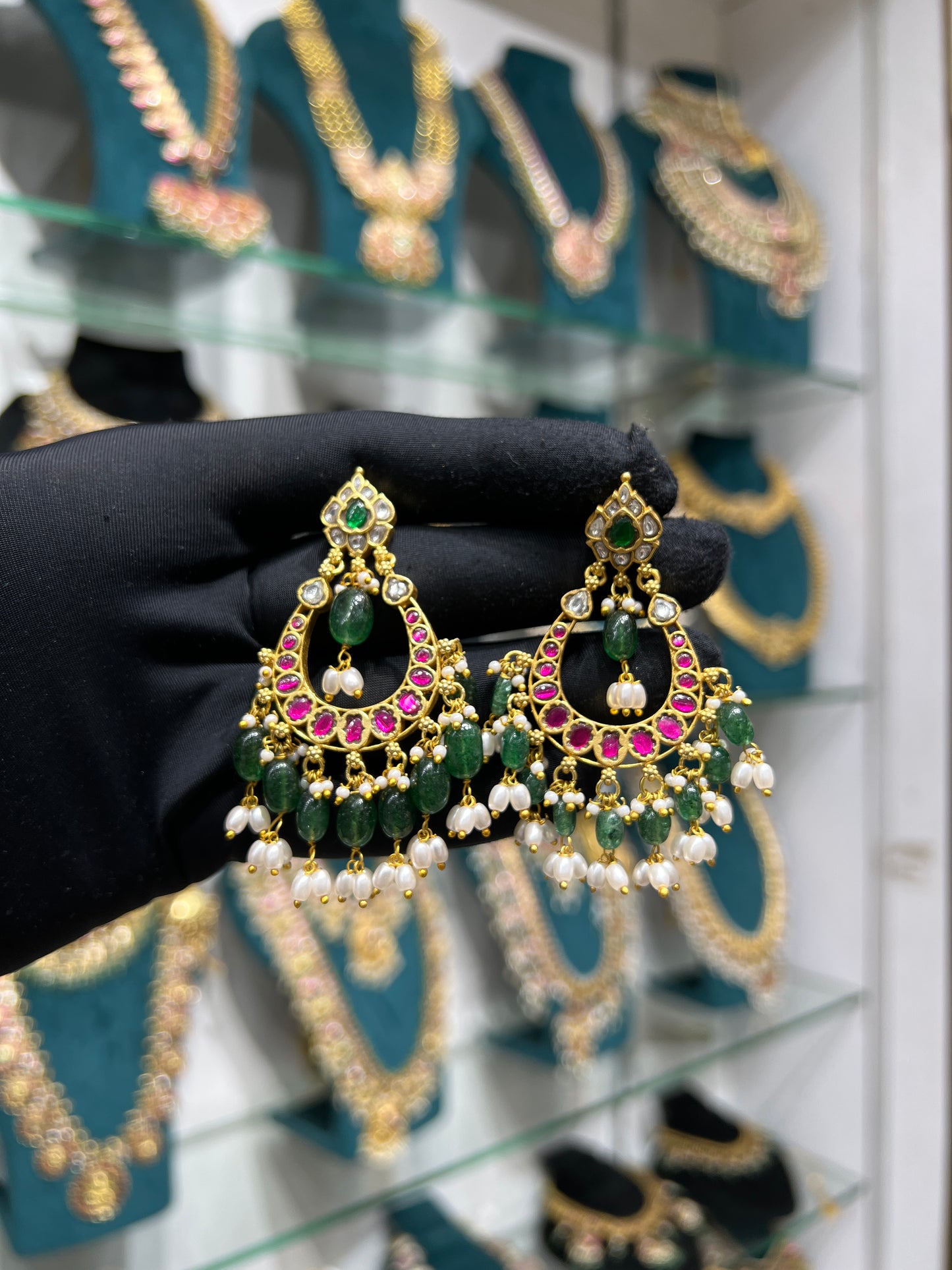 Kundan earring