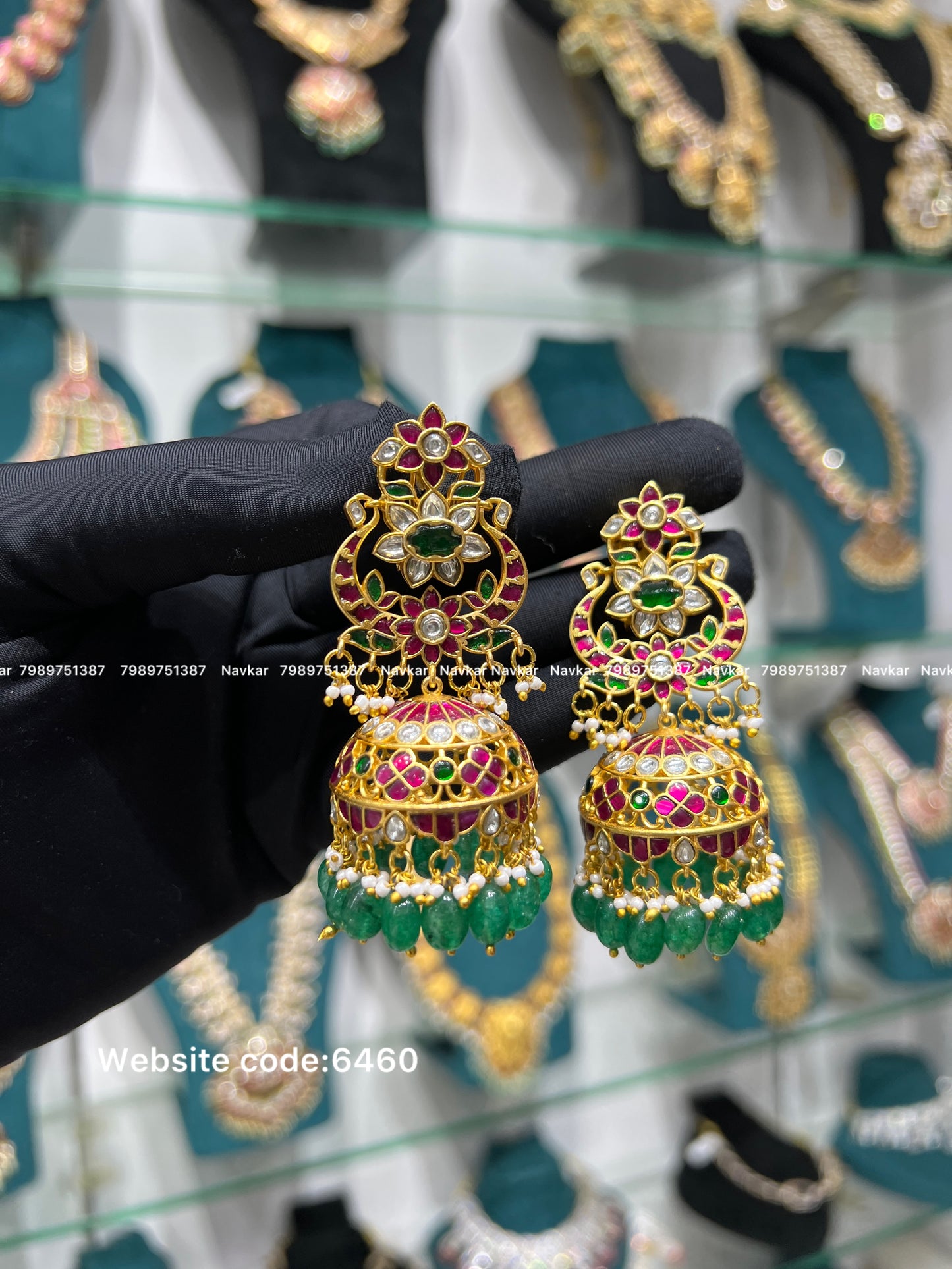 Kundan earring