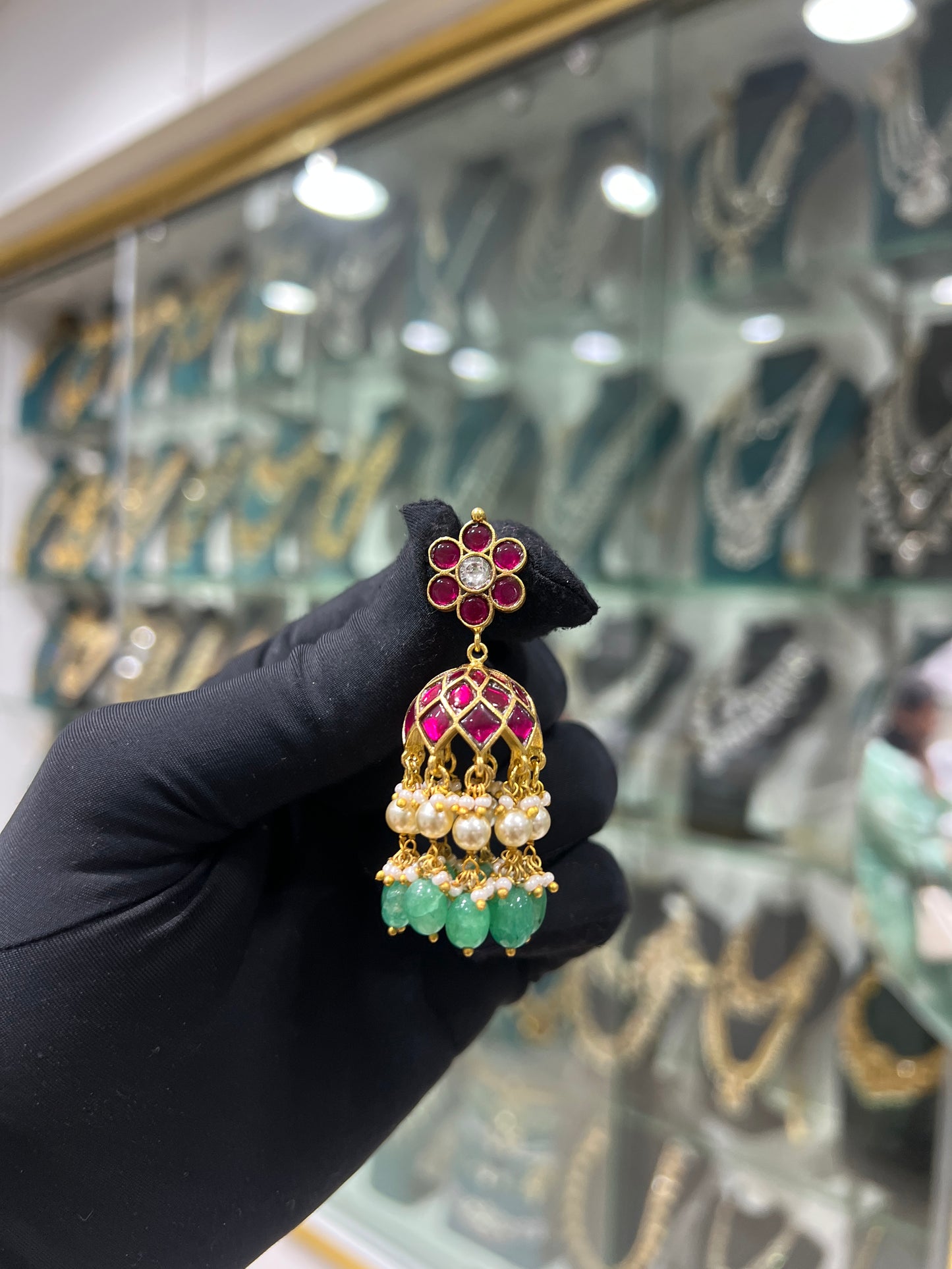 Kundan earring