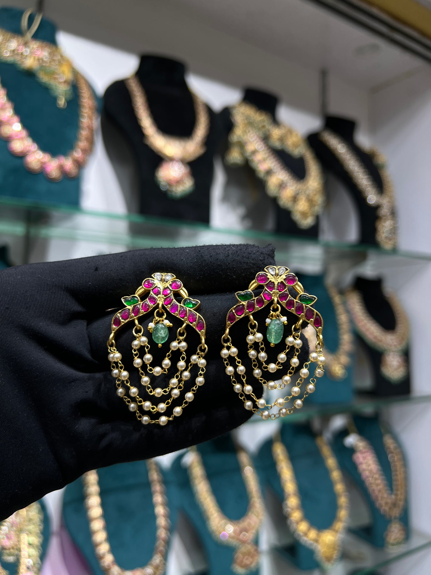 Kundan earring
