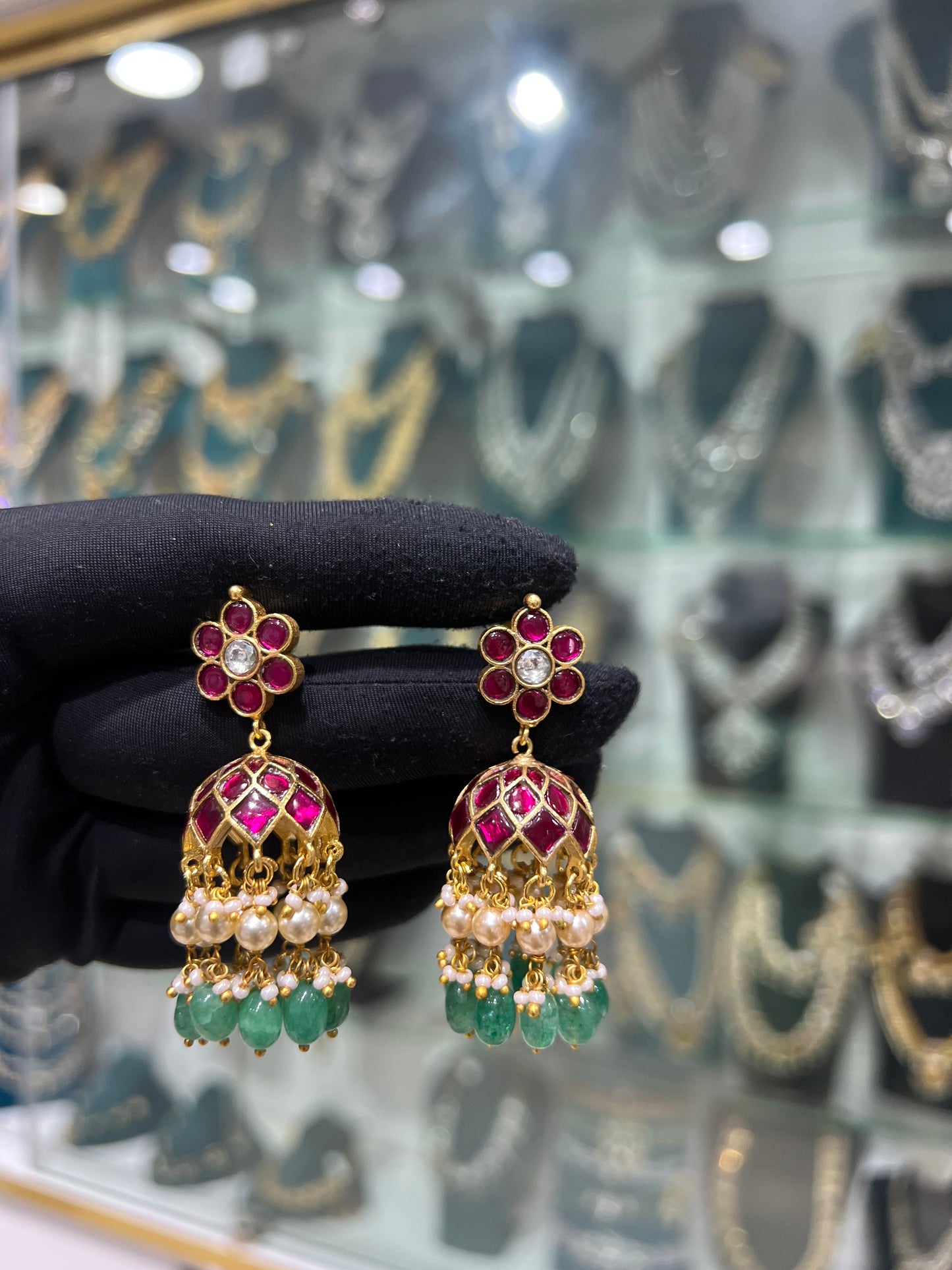 Kundan earring