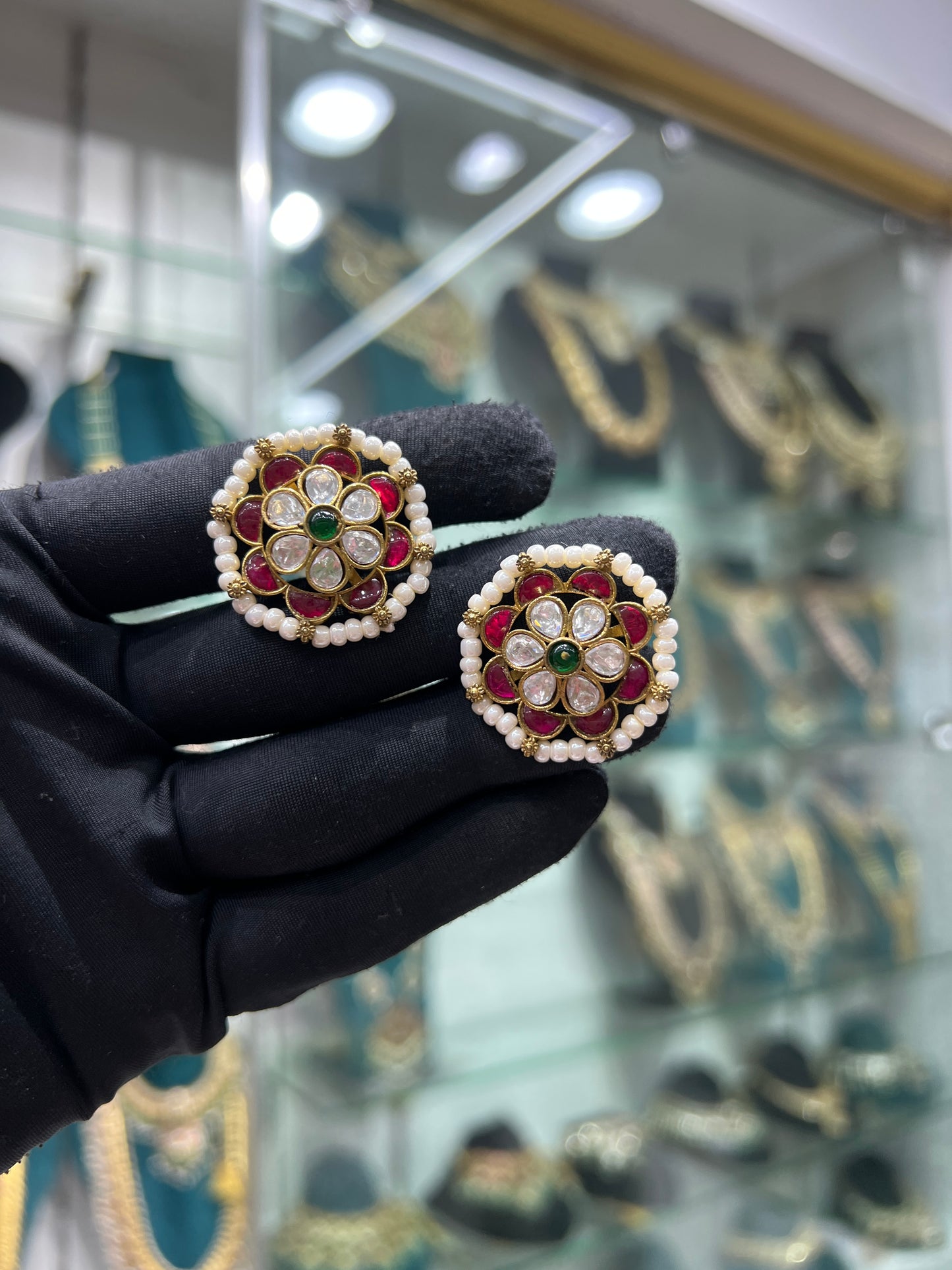 Kundan earring