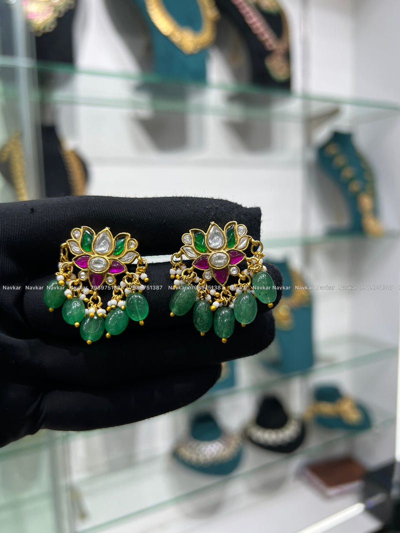 Kundan earring