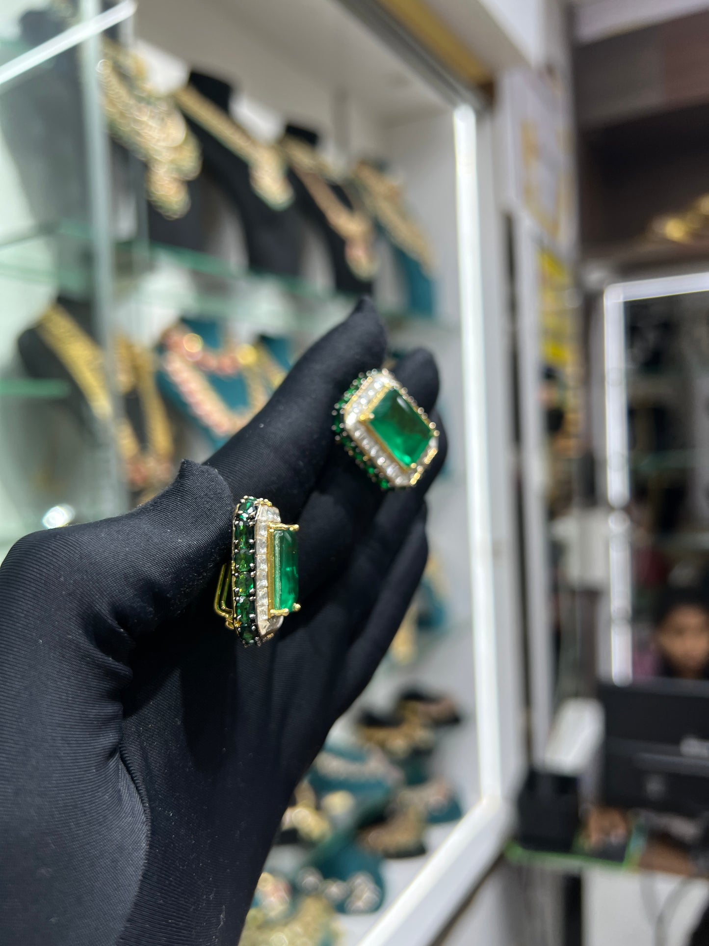 Polki earring