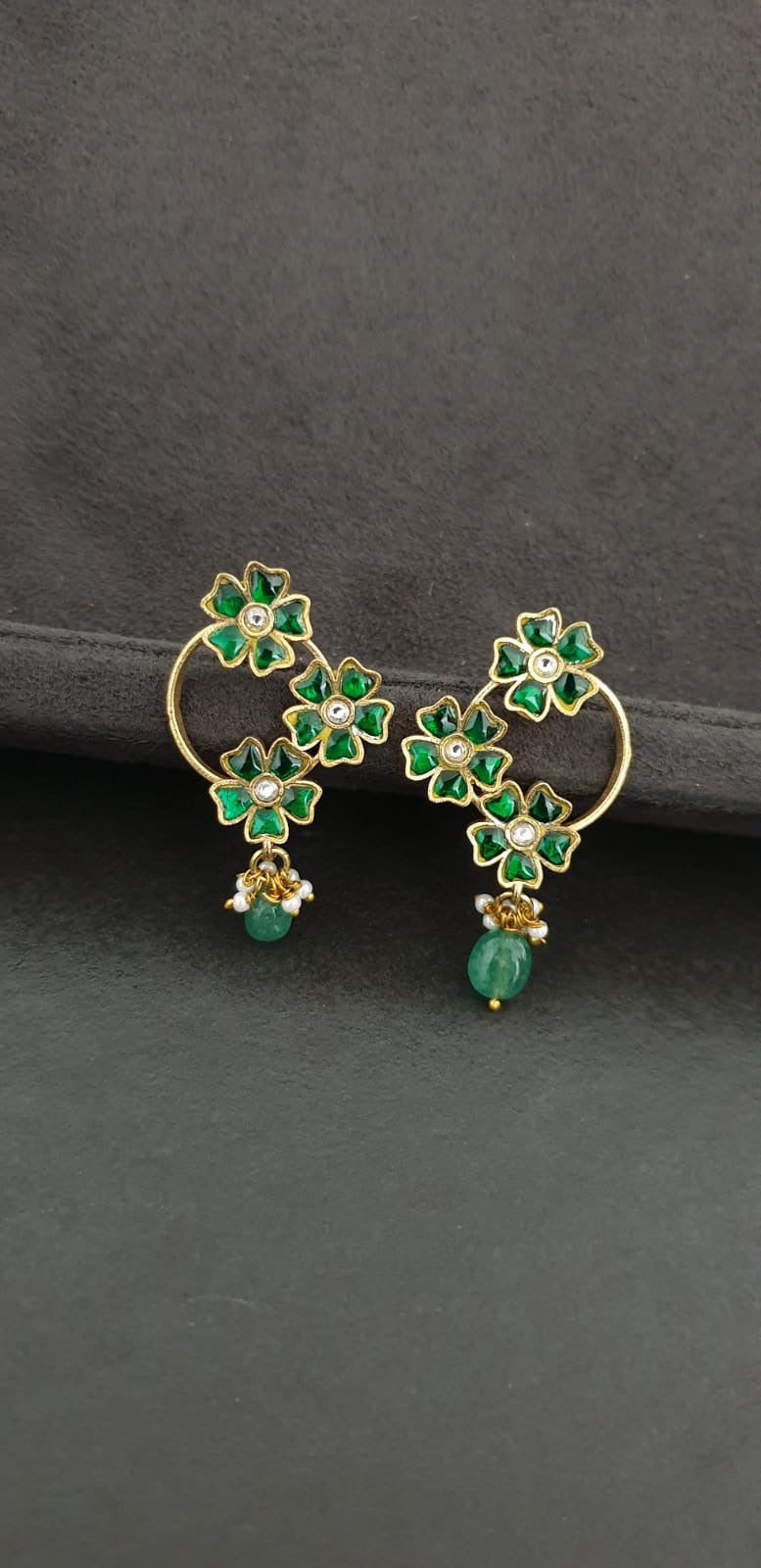 Kundan earrings