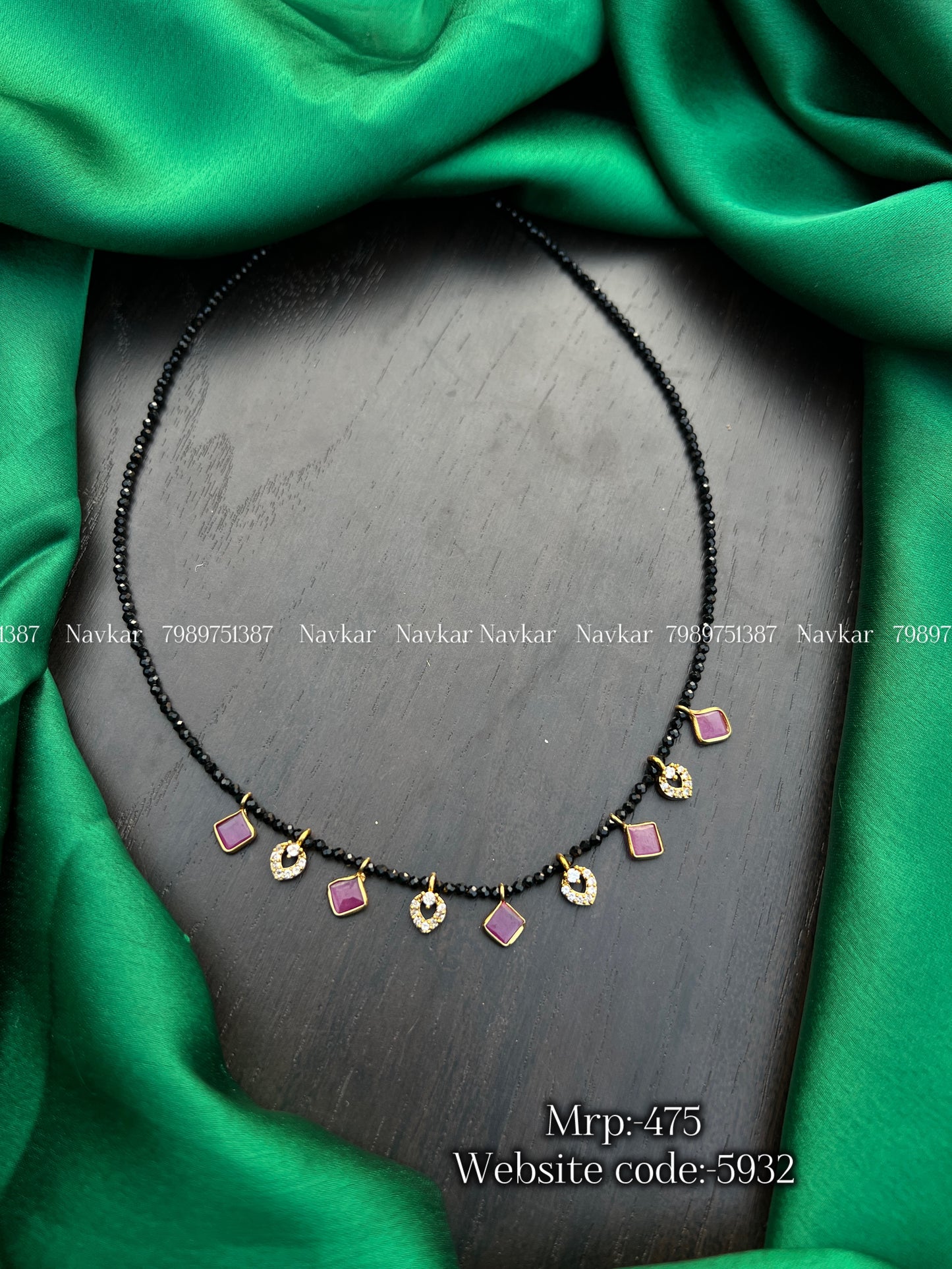 Black bead