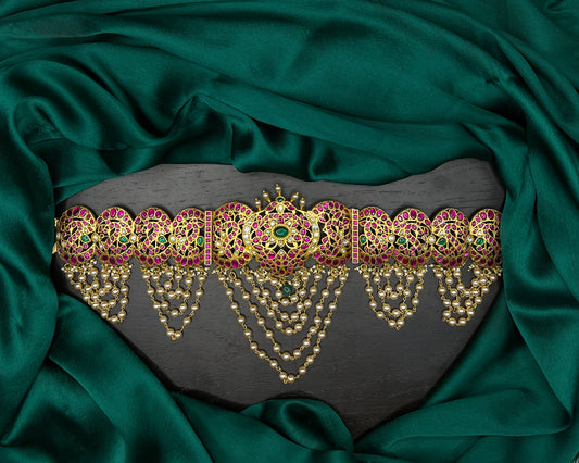 Kundan hip belt