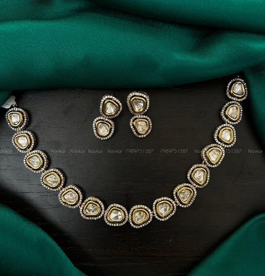 Mossonite necklace