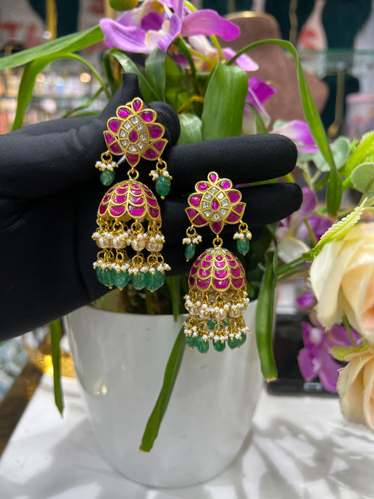 JADAUKUNDAN EARRING
