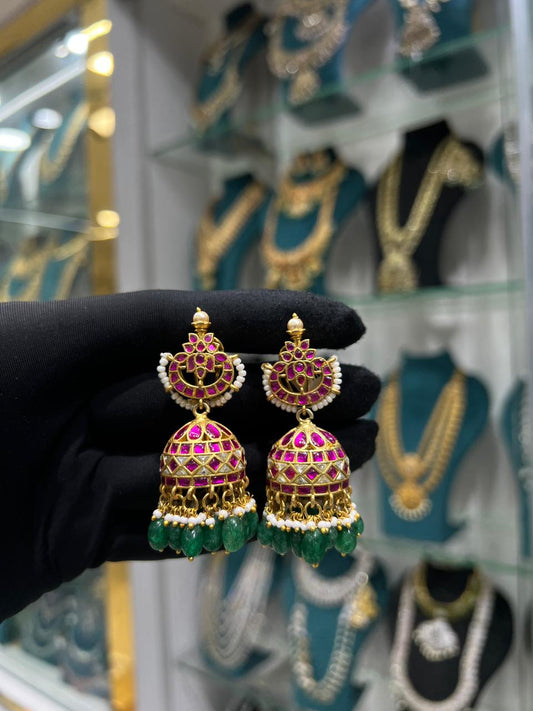 Kundan earrings