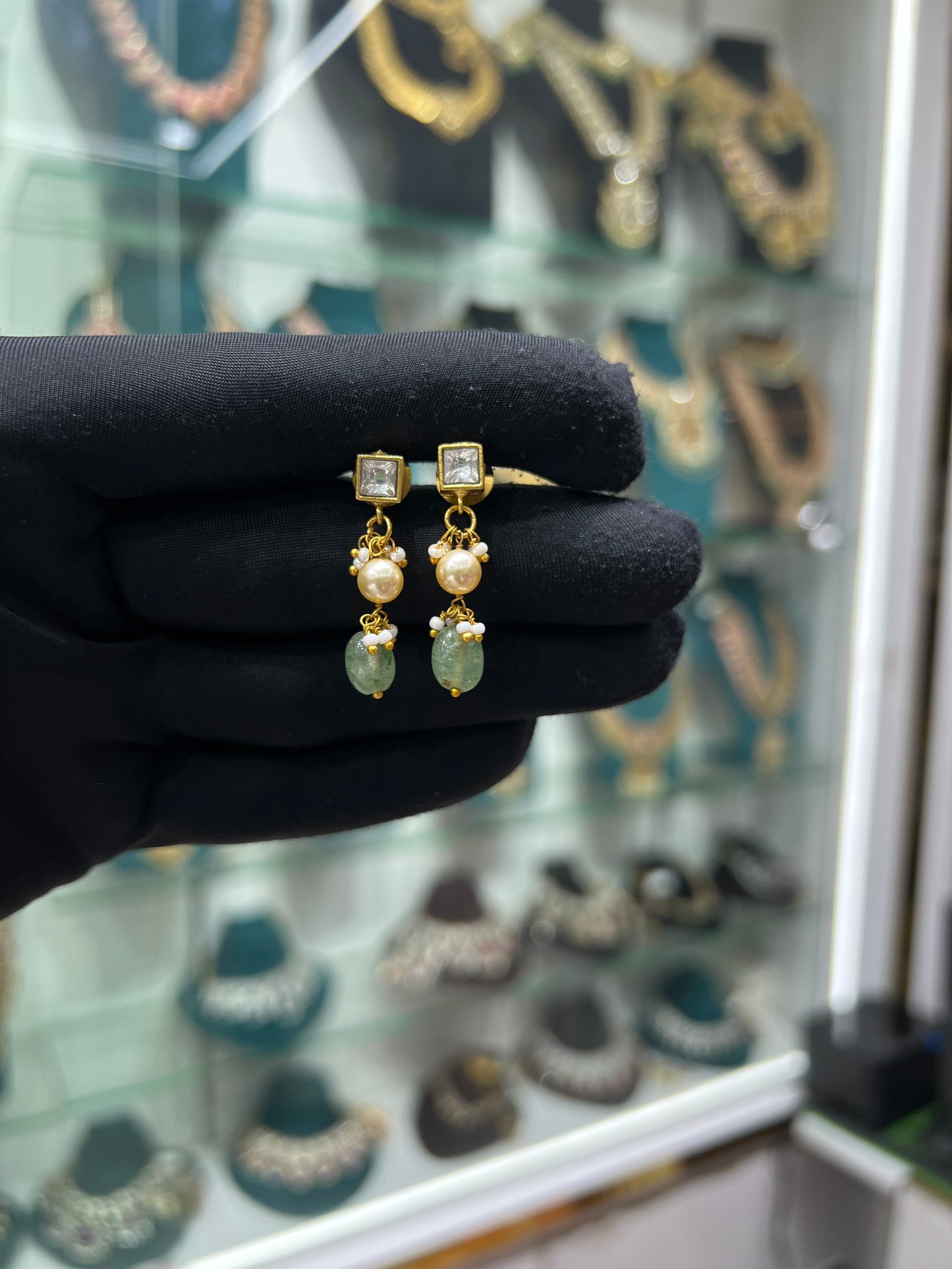 Kundan earring