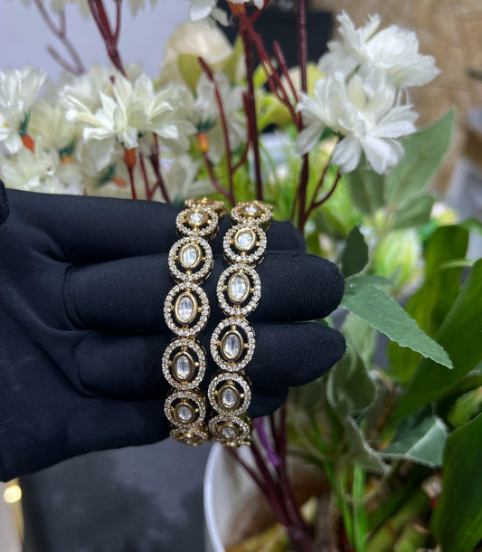 Mossonite bangles