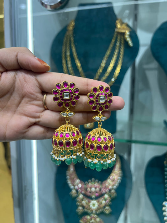 KUNDAN EARRINGS