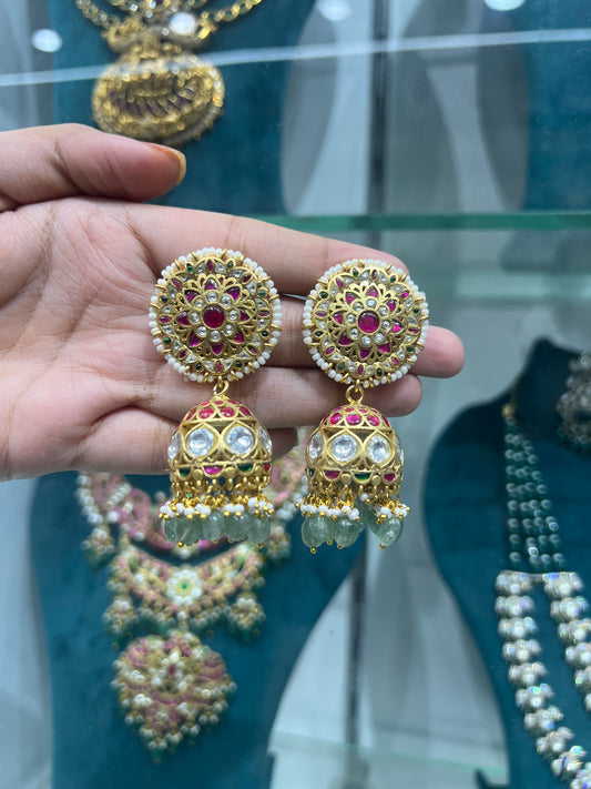KUNDAN EARRINGS