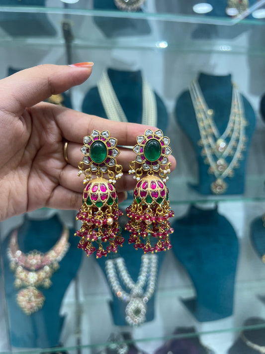 KUNDAN EARRINGS