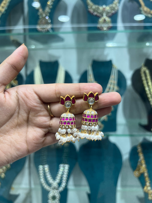 Kundan earrings